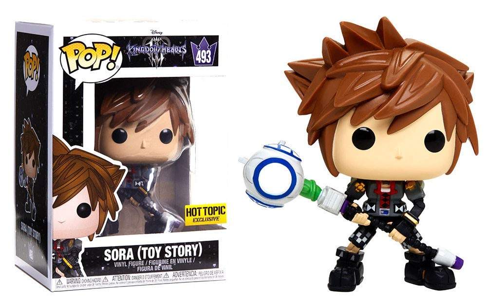 Funko POP! Disney Kingdom Hearts III Vinyl Figure Sora (Toy Story) #493 Hot Topic Exclusive