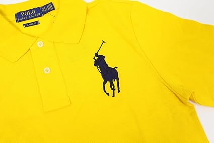 ポロラルフローレン ビッグ ポニー刺繍 ナンバリング 半袖 ポロシャツ 鹿の子 POLO RALPH LAUREN (ポロ ラルフローレン) 鹿の子 BIGポニー