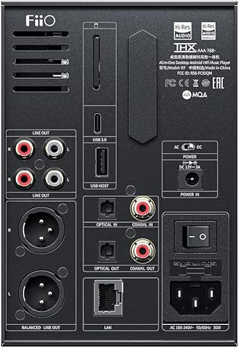 Miniatura 3 de FiiO Reproductor de streaming de escritorio R7 y DACAmp