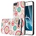 iPhone 7 Plus Case, LONTECT Art Floral Slim Cover Hard Shell Soft TPU Dual Layer Shockproof Bumper Hybrid Protective Case for Apple iPhone 7 Plus - Multi Color