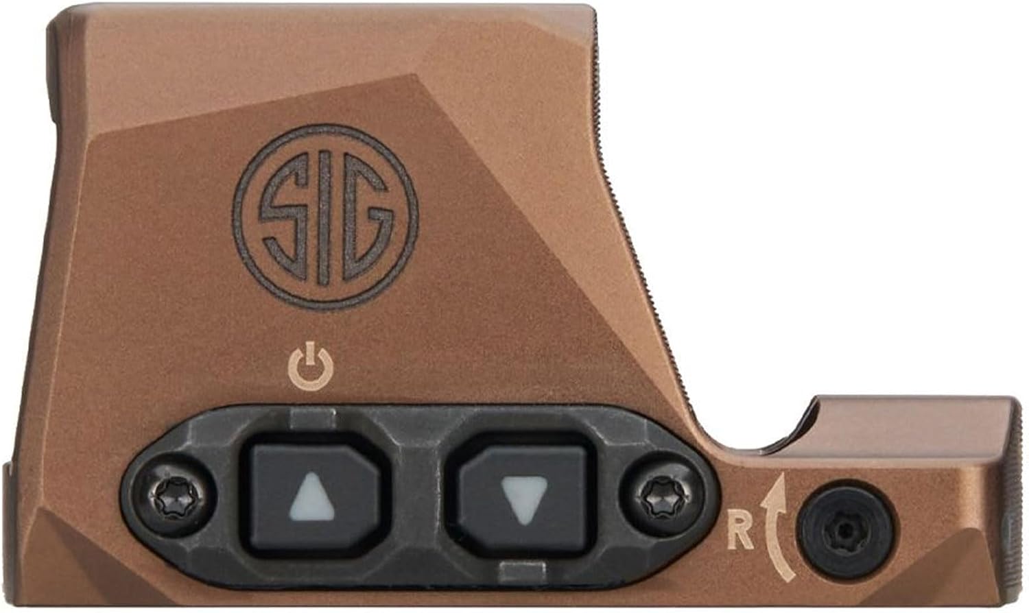 SIG SAUER Romeo-X Compact Pistol-Mounted Reflex Sight | Rugged Durable Aluminum Lightweight Waterproof MOTAC Open Sight with 15 Illumination Settings