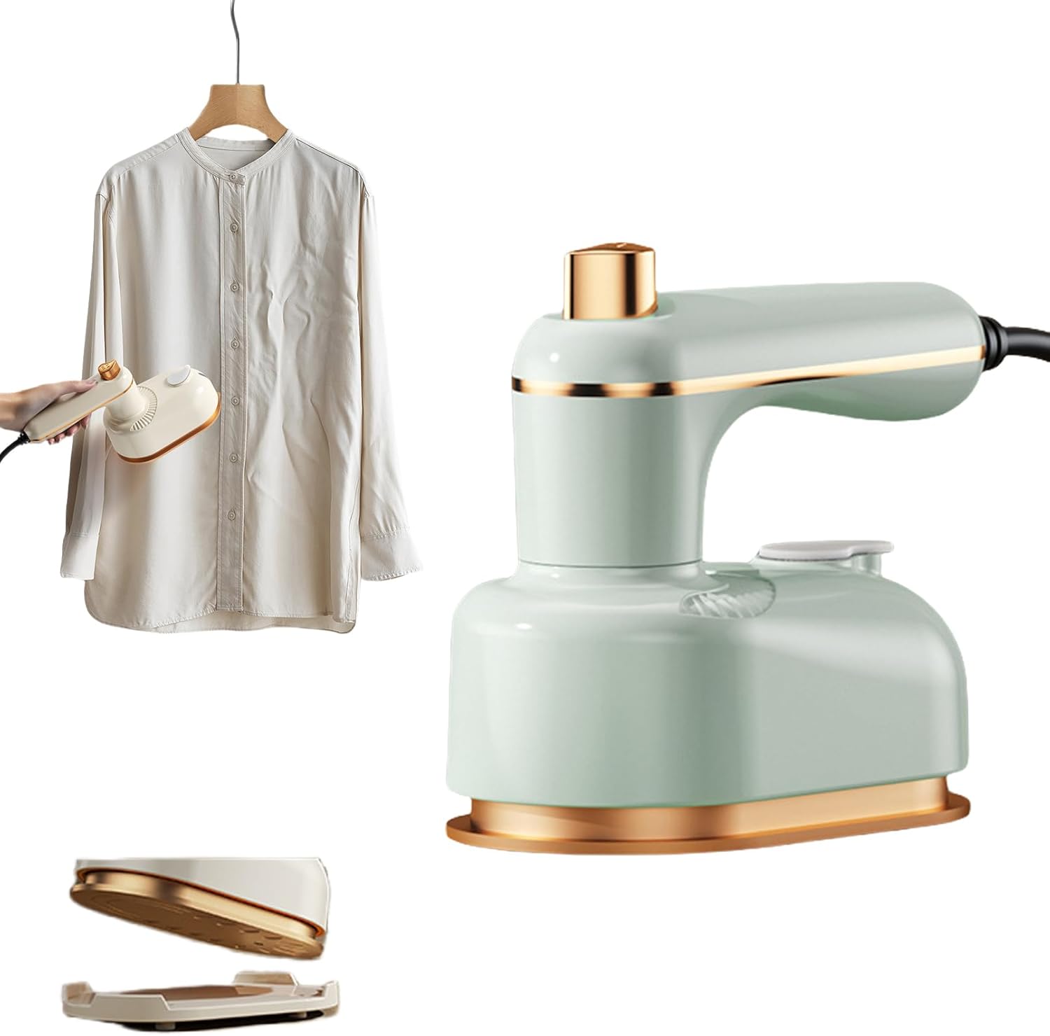 Sakerplus Steam Iron,2025 Upgrade Handheld Portable Iron Steamer,Saker Plus Steam Irons For Clothes, Travel Handheld Portable Cordless Steam Ironn (Green) Sakerplus Steam Iron,2025 Upgrade Handheld Portable Iron Steamer,Saker Plus Steam Irons For Clothes, Travel Handheld Portable Cordless Steam Ironn (Green)