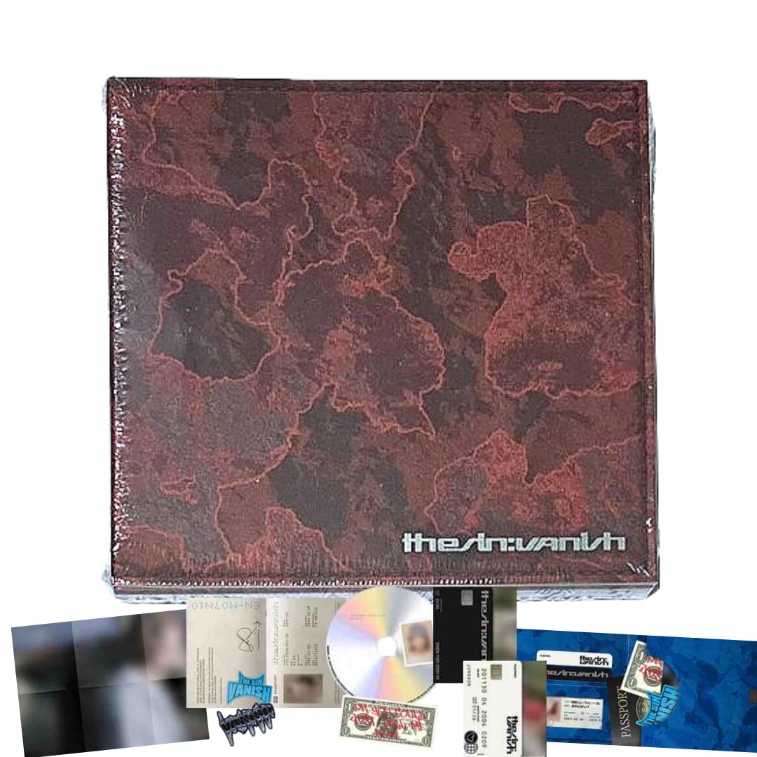 Album ENHYPEN THE SIN VANISH Ni-ki incluant un ensemble complet de photocards et stickers Orange