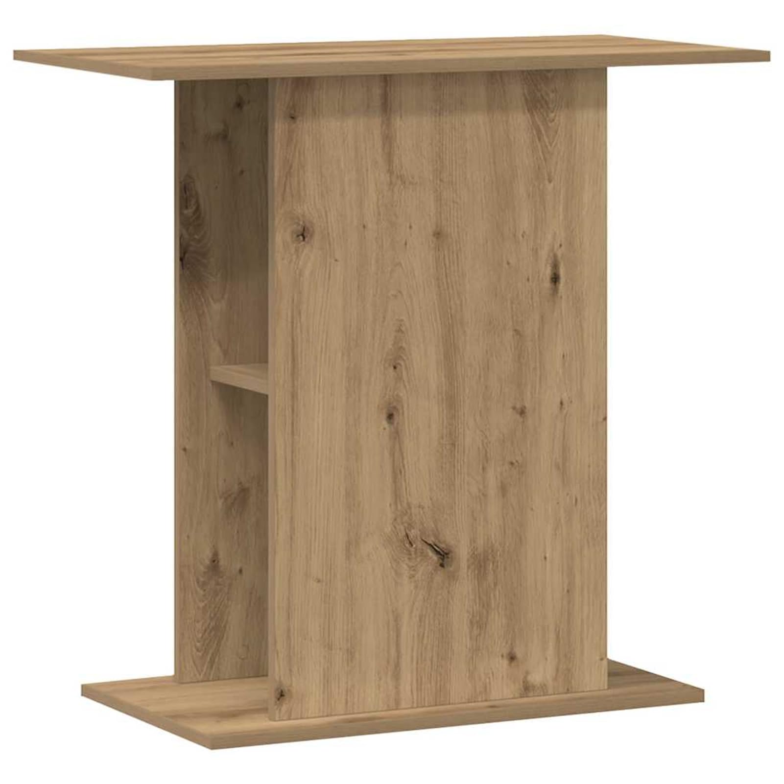 Gecheer Aquarium Stand Artisan Oak 36x75x72.5 cm Engineered Wood Aquarium Stand Model857291