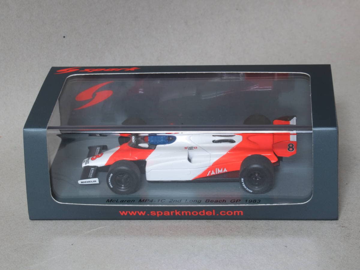 Amazon | 1/43 マクラーレン MP4/1C N.ラウダ ロングビーチGP 1983
