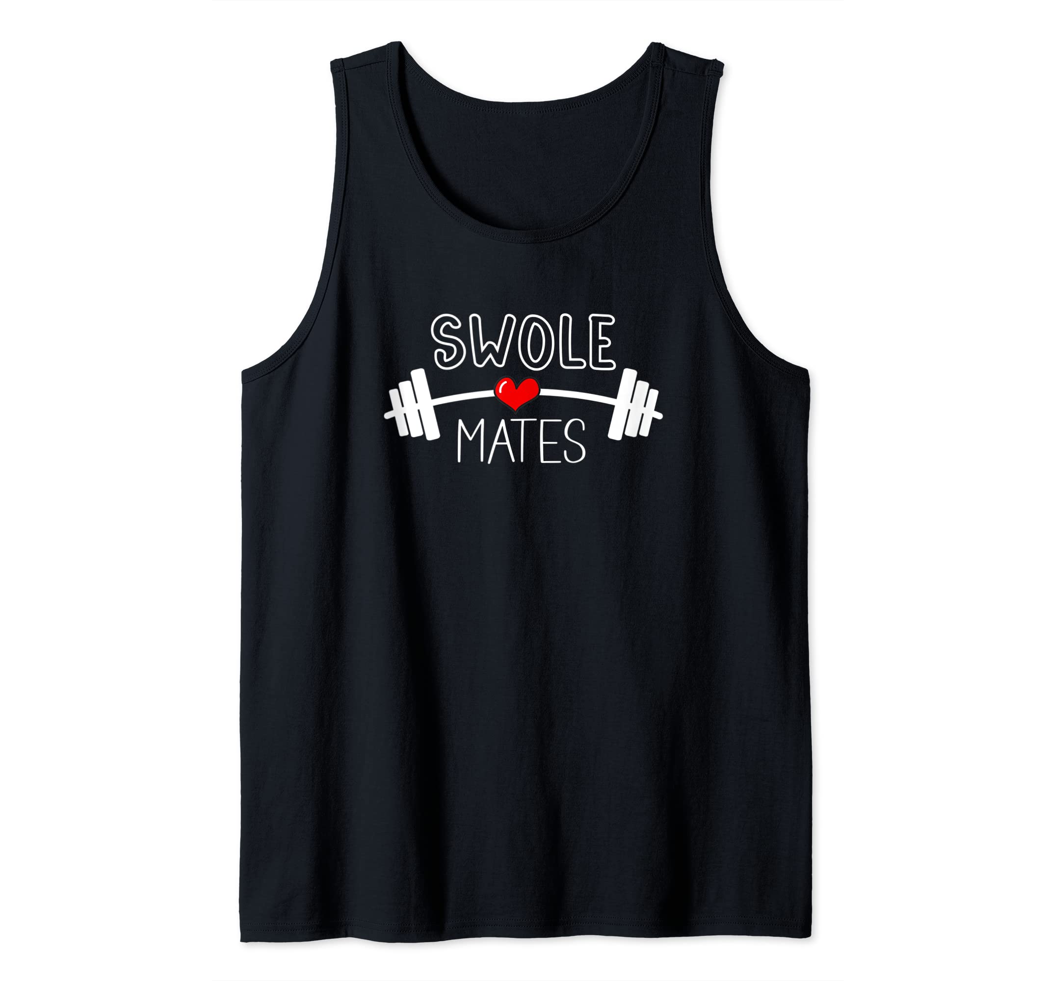 Swole Mate Shirt Couples Matching Valentines Day Gym Pajamas Tank