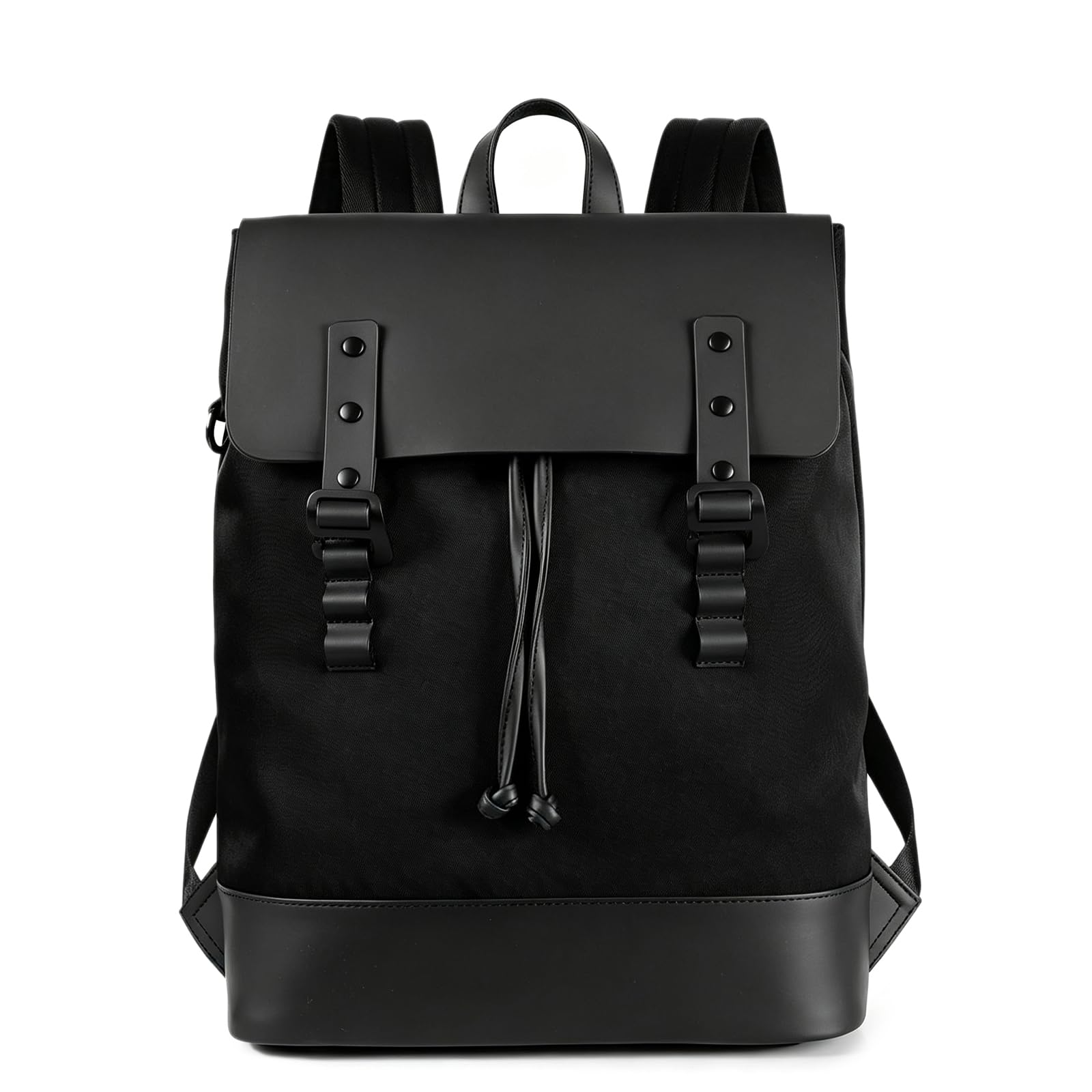 16 pulgadas portátil Oxford mochila impermeable bolso de viaje de negocios Casual Carryall,Black