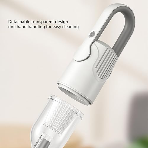 Miniatura 4 de TOPINCN Aspiradora de mano ligera, aspiradora multiusos con tanque de agua y potente succión, sistema de filtración eficaz (enchufe de EE. UU. 110V)