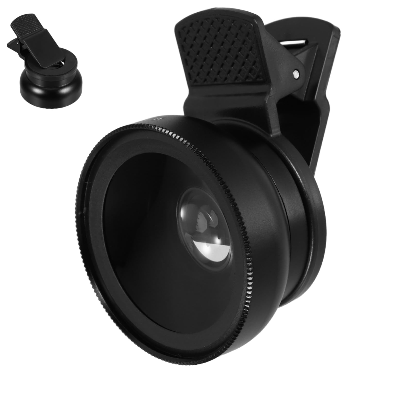 LALAFINA 1 Mobile Phone Lens Kit Super Wide Angle Macro Lens Universal Clip Smartphone Photography