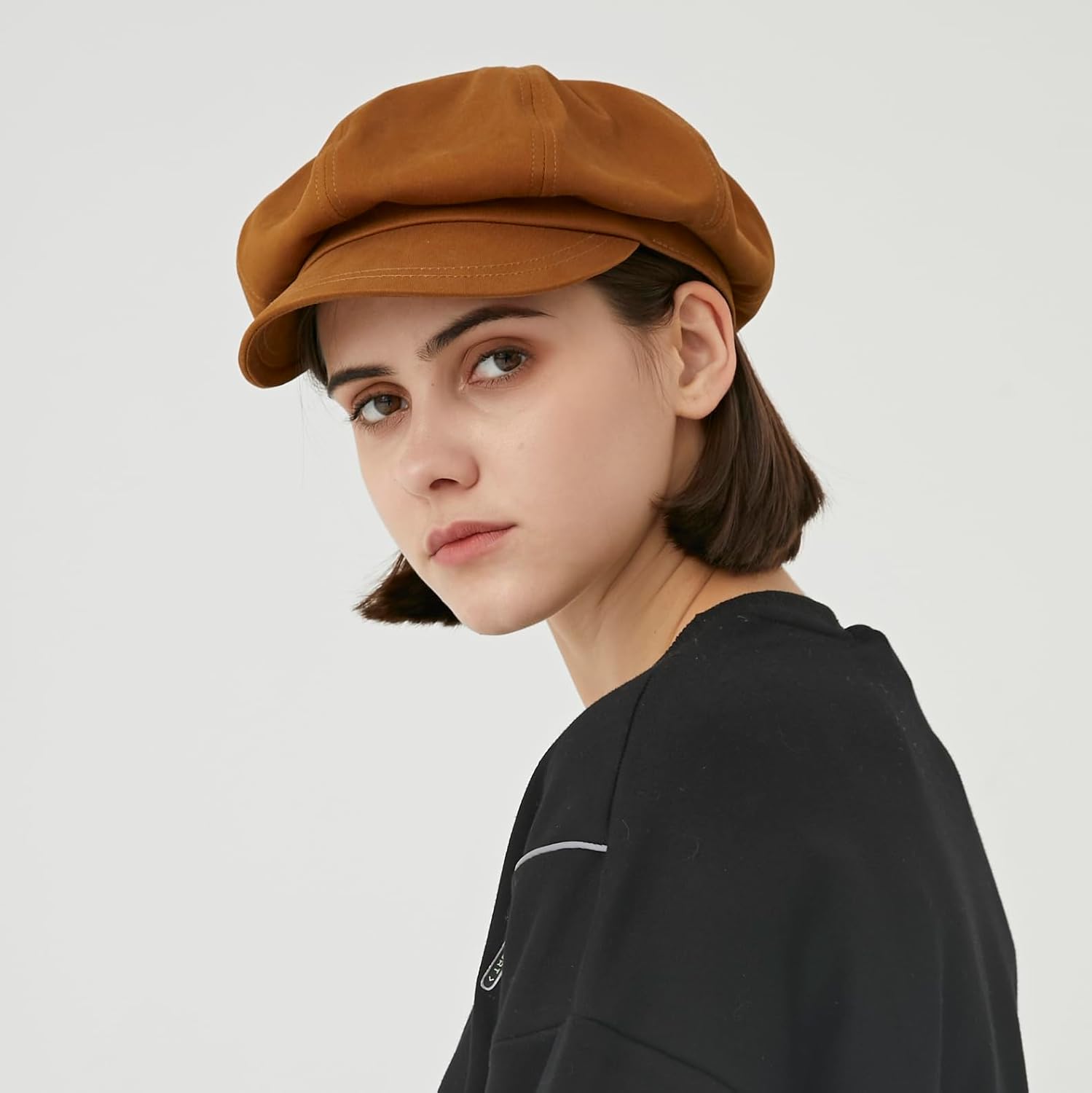 Classic Newsboy Hats, Two Size Newsboy Flat Cap for Men and Women, Fashion Baker boy hat Beret Cap - Image 4