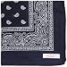 Soophen Paisley One Dozen Cowboy Bandanas Navy Blue