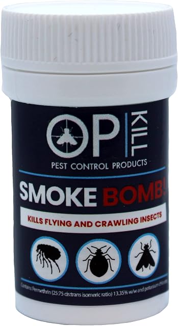 Opkill Smoke Bomb Mini Smoke fumigators strongest foggers for effective control of all flying and crawling insects