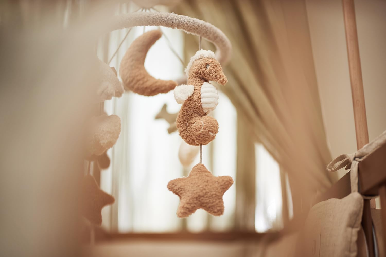 Jollein Mobile d'éveil bébé en bois Deepsea