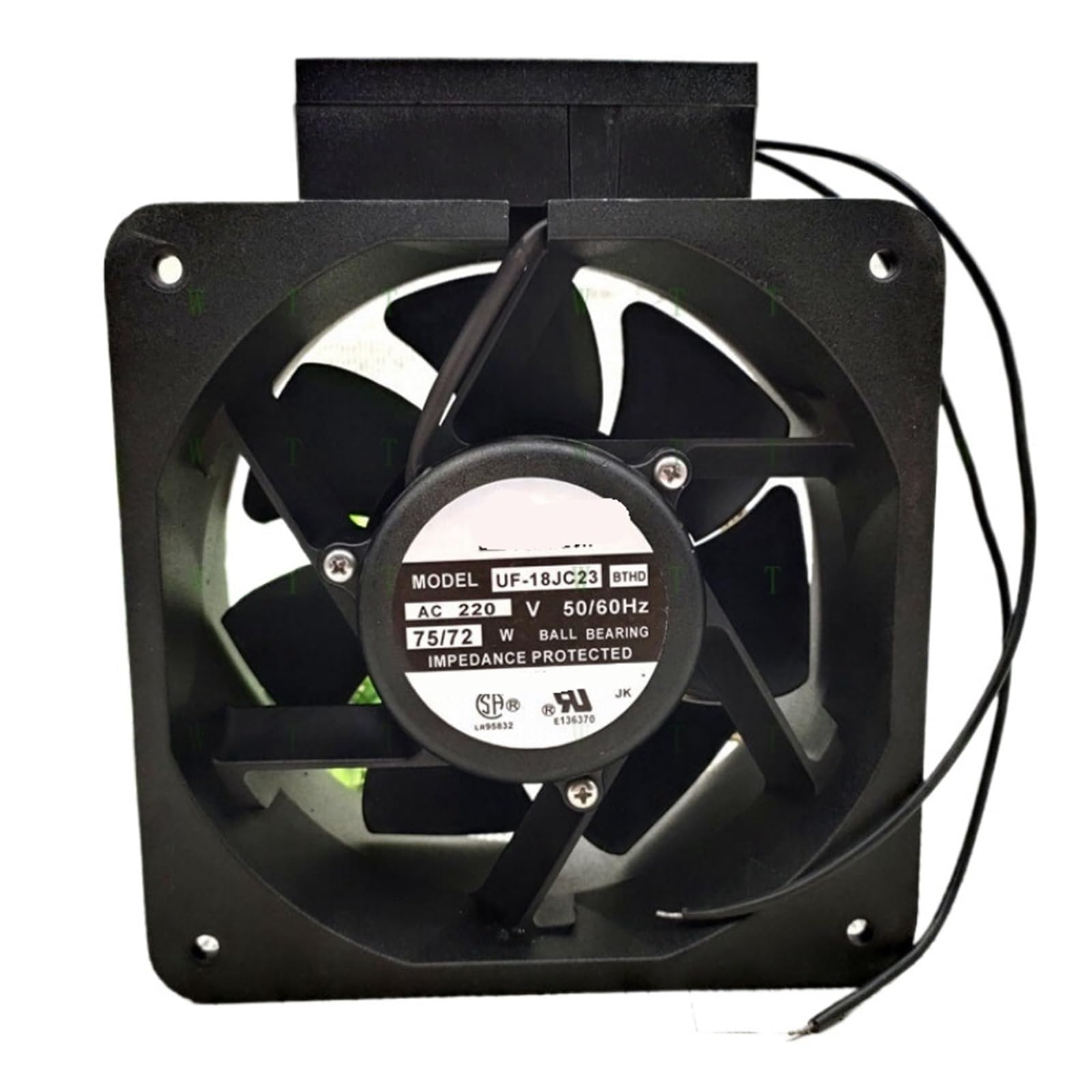 YMUGUEGH UF-18JC23 230V 0.42A 390CFM 180x180x90MM cooling fan