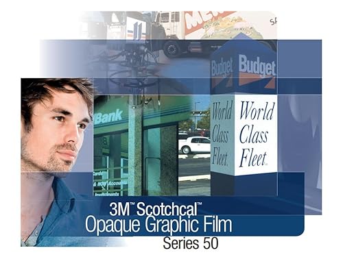 Miniatura 5 de 9.8foot, 50negro mate 120Scotchcal Graphic película de vinilo rollo de hojapara Cricut, Silhouette Cameo, manualidades y cortadores de señal