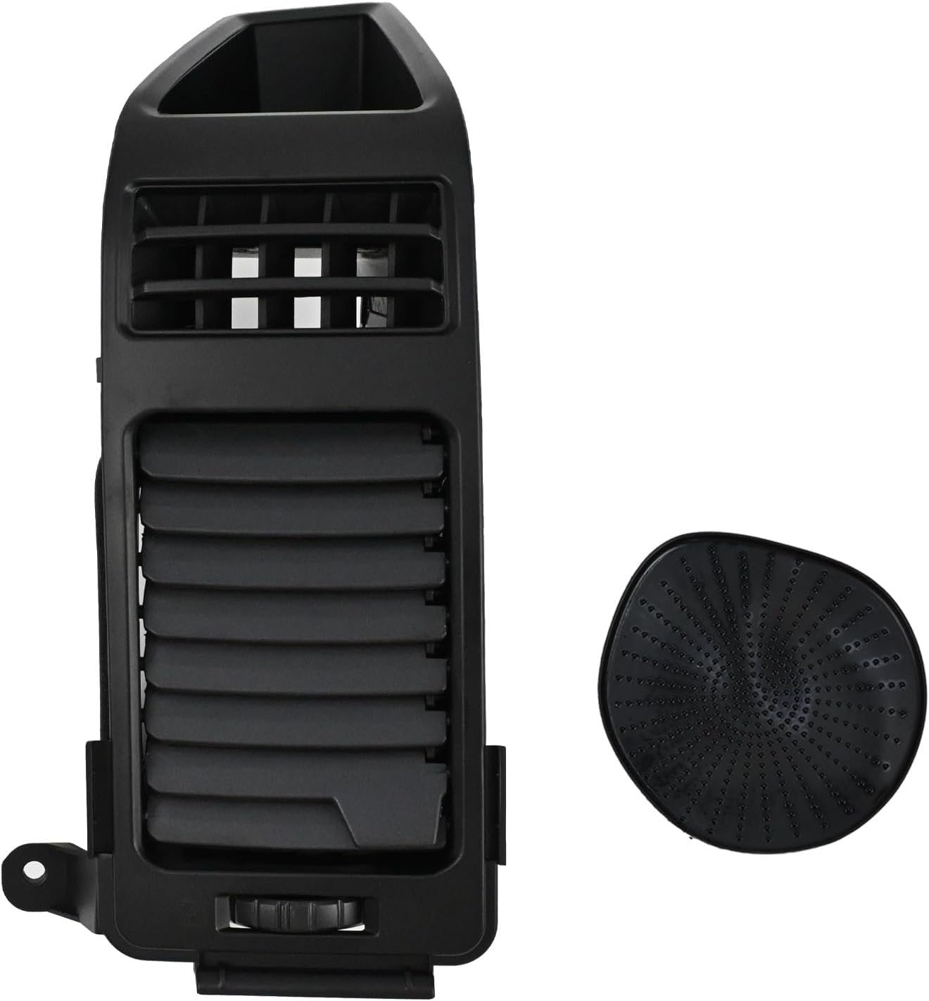 Dash AC Air Vent Outlet Grille Assembly Compatible with 2004–2006 Nissan Armada Titan Replace OE# 68421-9FD0B (left Side black)