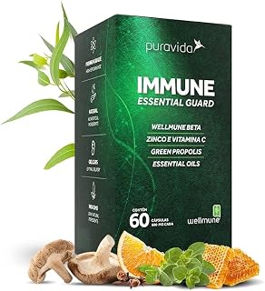 Immune Essential Guard 600mg (60 Cápsulas) Pura vida