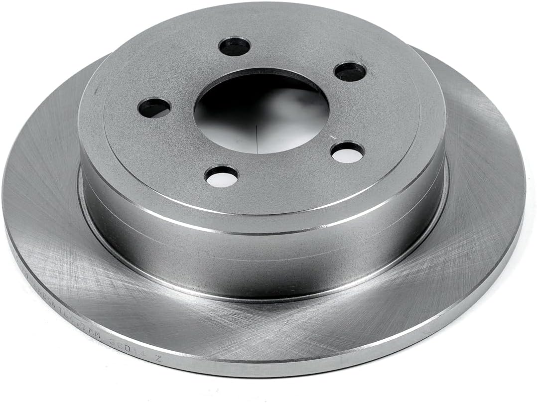 PowerStop Rear Brake Rotor For Jeep Liberty 2003-07 | Jeep Wrangler 2003-06 - Direct OE Disc Replacement Rotor, AR8768