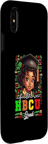 Miniatura 9 de iPhone 14 Plus Future HBCU Grad Black Girl Kids Graduación HBCU College Case