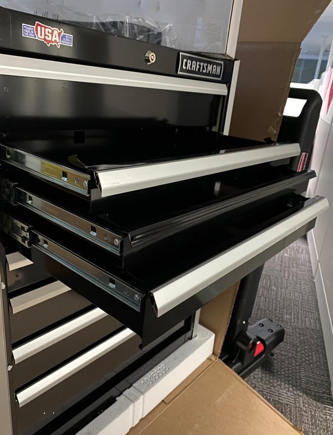 60/mo Finance Craftsman EDGE Tool 26Inch, 8 Drawer, Black