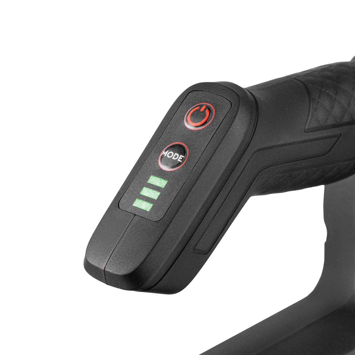 Soffiatore di foglie a batteria da 20 V, motore brushless, 50 m/s, 3 velocità, 610 m³/h, leggero 1,3 kg, include 2 batterie 4 Ah e doppio caricabatterie. DCB-201BC