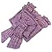 Berinfly Girls Crochet Mermaid Tail Blanket Knitting Handcraft for Kids, All Seasons Sleeping Bag Blanket(55.1