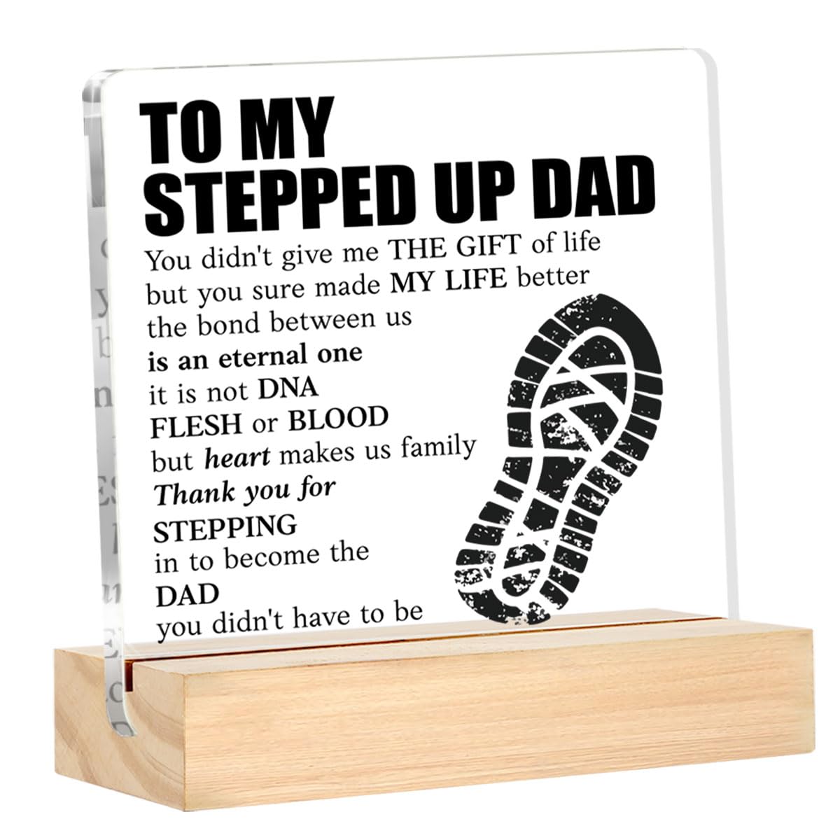 Gifts for Stepped Up Dad Stepdad Fathers Day Birthday Gifts