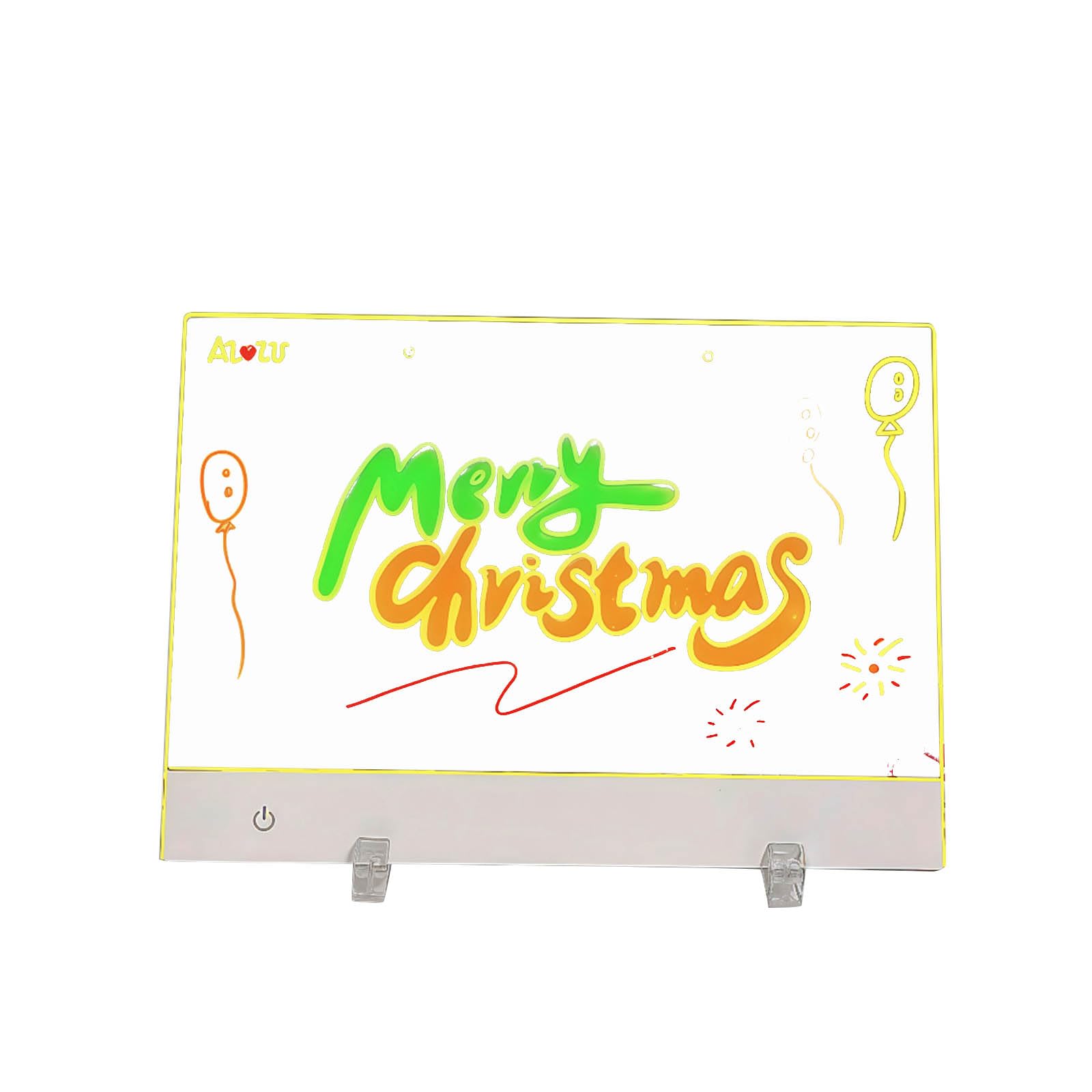 Table de dessin LED rechargeable de 35 cm avec lumière modifiable 7 couleurs RVB transportable - Cadeau créatif pour enfants et jeunes - Planche à dessin portable pour enfants