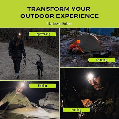 Miniatura 5 de Panther Vision POWERCAP 3.0 - Gorro LED recargable por USB, ultrabrillante, manos libres, con luz LED