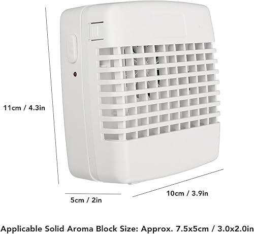 Miniatura 3 de Mini caja de difusor de eliminación de olores potente para ascensor baño sala de estar con instalación de pasta