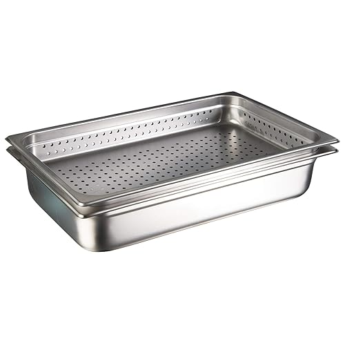 Tamaño de la cacerola antiatasco 2.5 "H x 21" W x 13" D