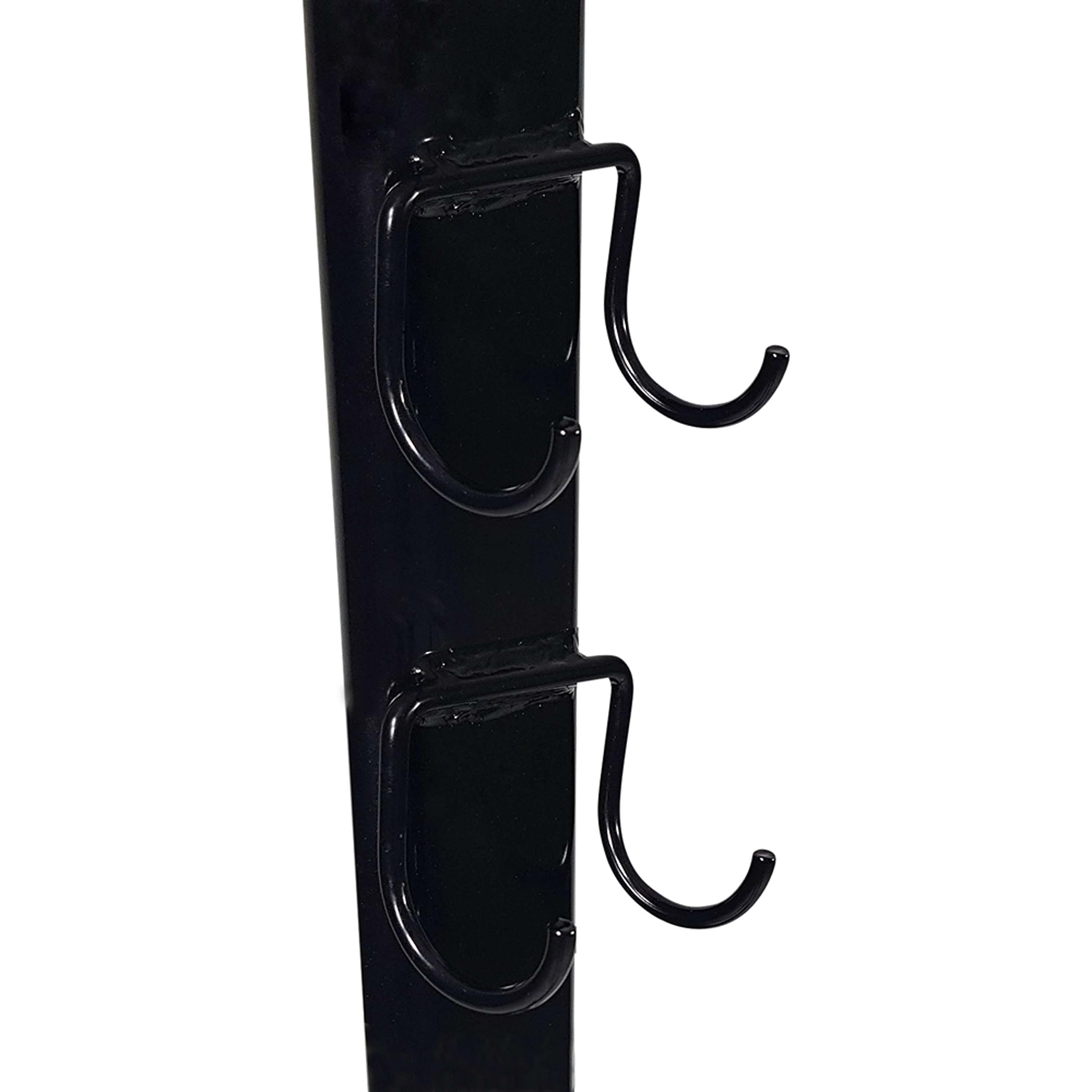 Tunturi Unisex Erwachsene Hantelständer Disc & Bar Standard 30 mm - Schwarz, 1