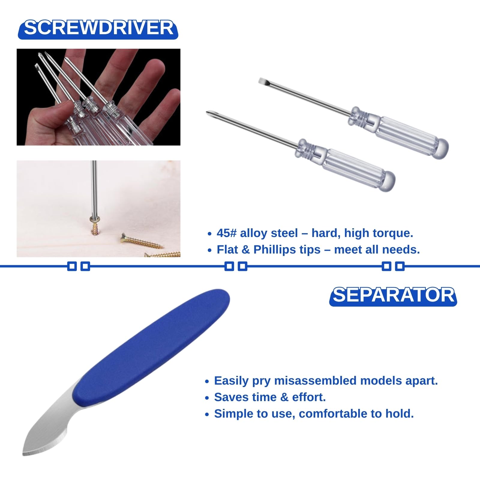 Gundam Model Tool Kit - 34pcs Precision Tools -6 Gundam Model Tool Kit - 34pcs Precision Tools -6