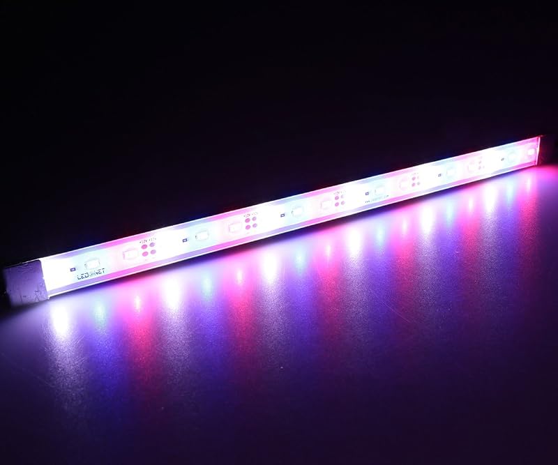 Barra de iluminação LED para aquário SMD 5730 em alumínio LEDENET 30 cm