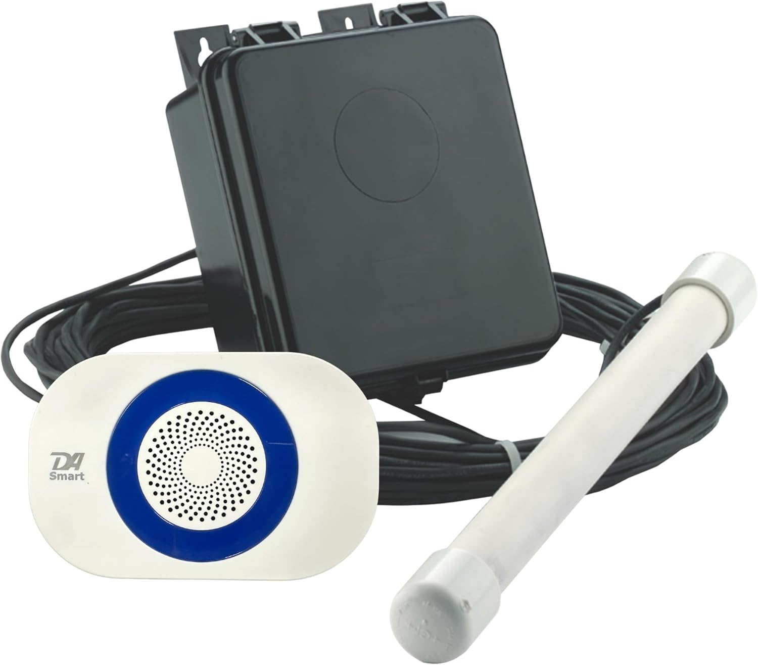 Dakota Alert Smart Probe 4000 Driveway Alarm – Vehicle Detection Sensor with SR-4000 Wi-Fi Smart Receiver, Smartphone App Alerts, 1 Mile Wireless Range, Driveway Vehicle Sensor, No False Alerts