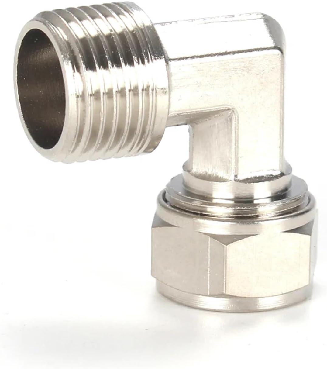 PLL Coper Lengthen 1/8" 1/4" 3/8" 1/2" BSP Female Pneumatic Fittings Push In Quick Connector Release Air Fitting OD 6 8 10 12MM (Size : 10mm OD Tube, Color : 1/8")