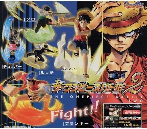 Amazon ガシャポン テレビアニメ One Piece ザ ワンピースバトル 2 全5種 カプセル玩具 おもちゃ