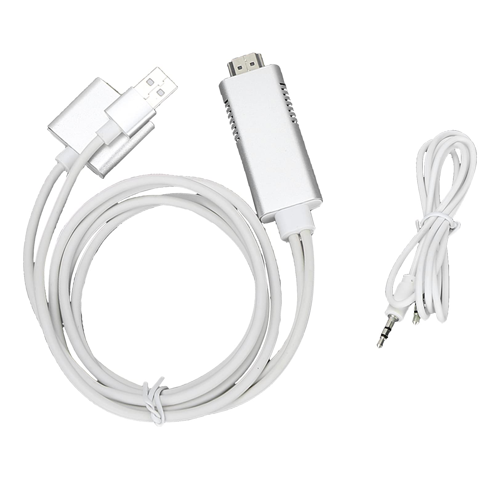 SIXRUN Cable Adaptador de USB a Interfaz Multimedia de Alta Definición,