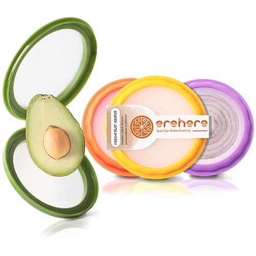 Erehere Silicone Food Storage Containers 4-Pcs