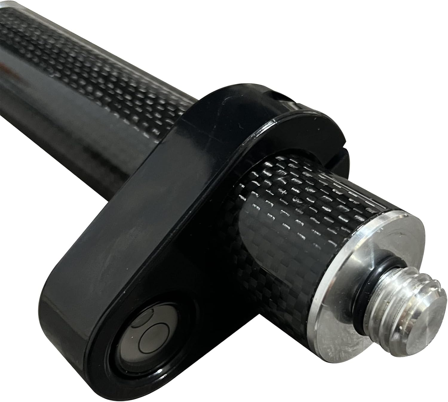 Mini Stakeout Pole Handhold Prism Pole Rod with 5/8-11 Male Thread, Survey Accessories (OD 32mm, 38cm/15)
