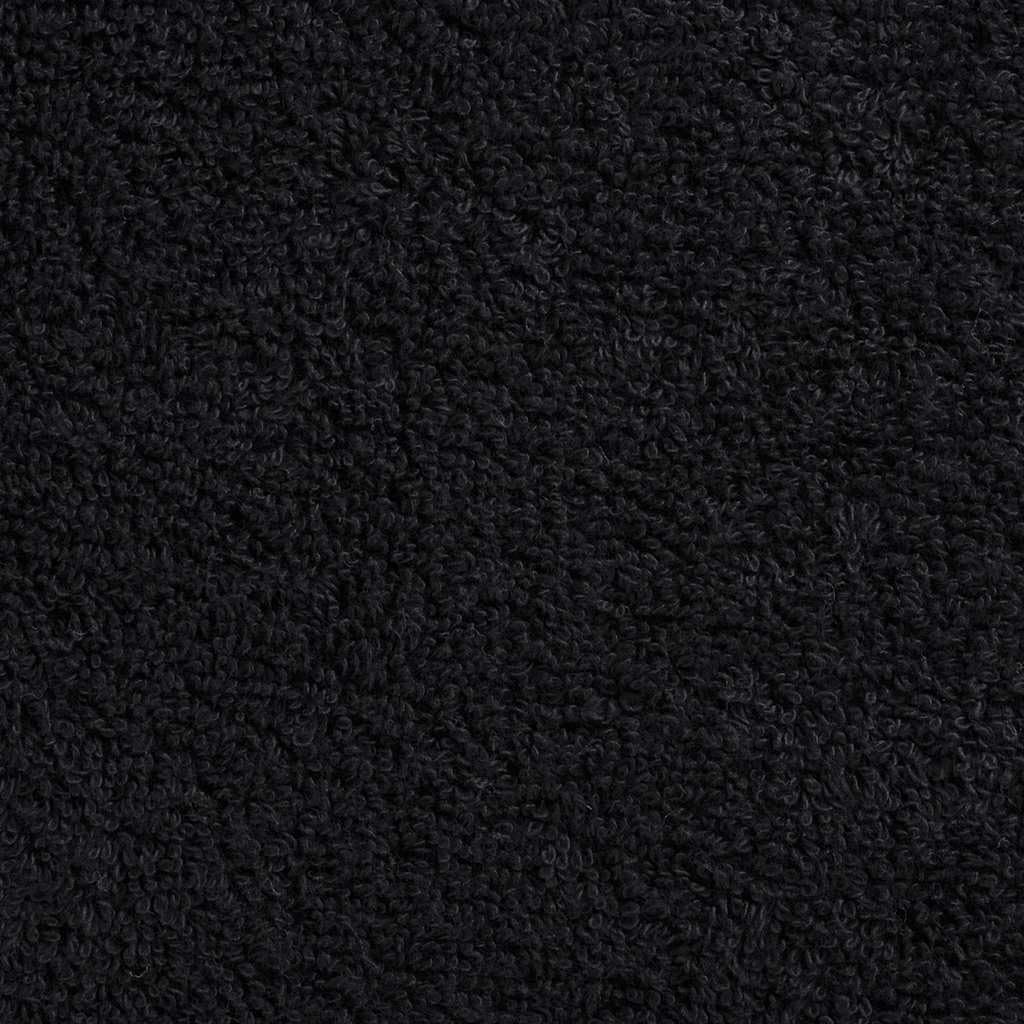 vidaXL Toallas Premium 2 uds 100% algodón Negro 100x200 cm 600 gsm, Toalla de Playa, Toalla de Playa, Toalla de baño Grande, Toalla de baño