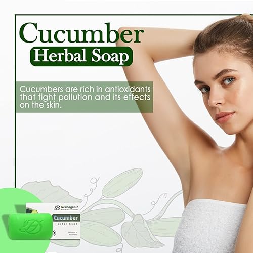 Miniatura 10 de Jabón de hierbas de aceite de semilla negra y neem  Jabón natural en barra para rostro y cuerpo  Purificador y nutritivo  Adecuado para hombres y