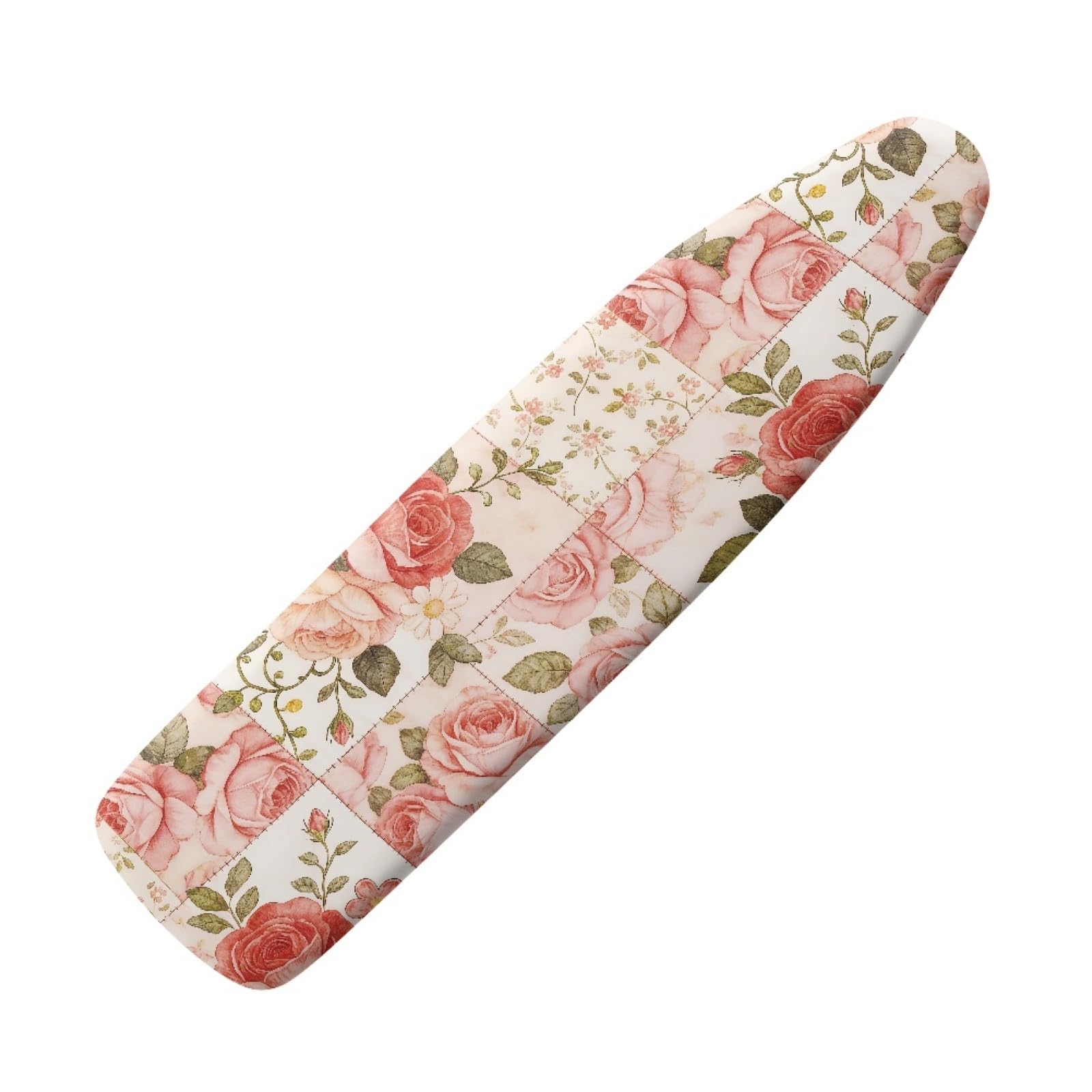 Large ironing board cover 130 x 45 Pink Flower Ironing Board Cover And Thick Padding Easy Fit in Multiple Sizes with Elastic Drawstring,durable,iron board covers fits all,Machine Washable