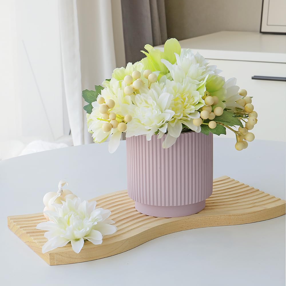 VASO DA FIORI IN VETRO SOFFIATO COLOR MALVA Antiquariato su
