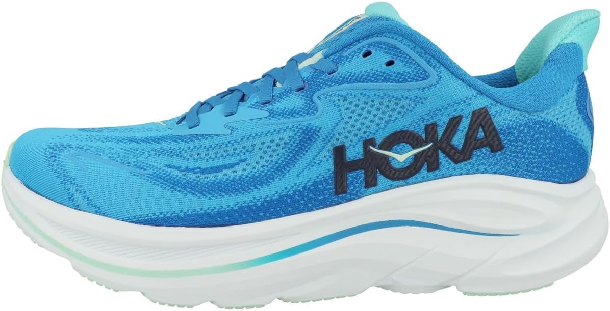 Hoka Mens Clifton 10, Hoka Blue/Skyward Blue, 13-picture-32