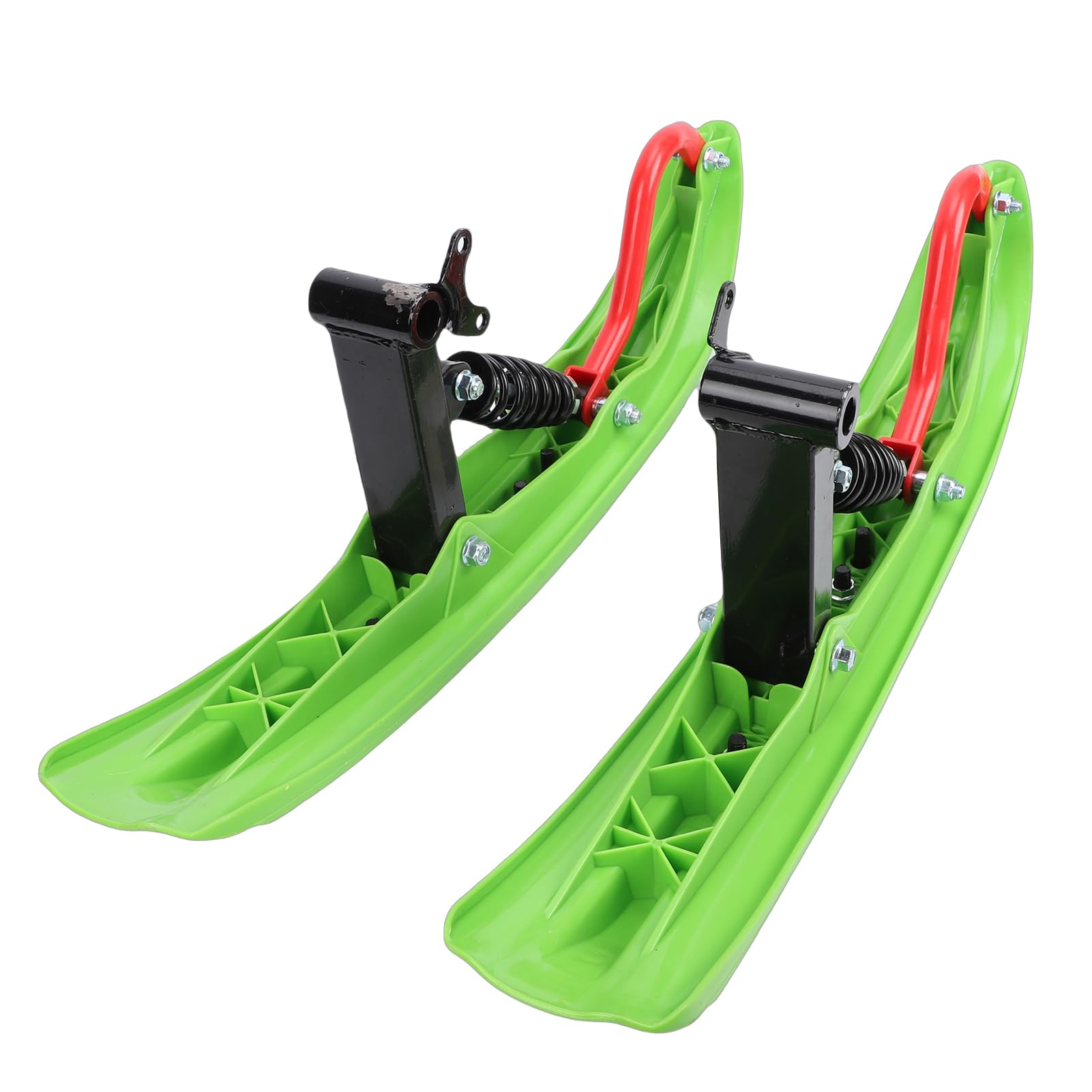 Tbest Planche de Luge à Neige pour VTT, Freins à Disque, Skis de Motoneige Antidérapants Robustes pour Les Aventures Hivernales, compatibilité avec Les VTT