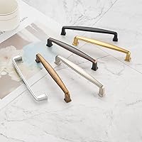 Vista 6 de KOOFIZO Paquete de 20 tiradores de gabinete de cocina de níquel cepillado de 3 pulgadas, manijas de gabinete de color plata satinada, herrajes