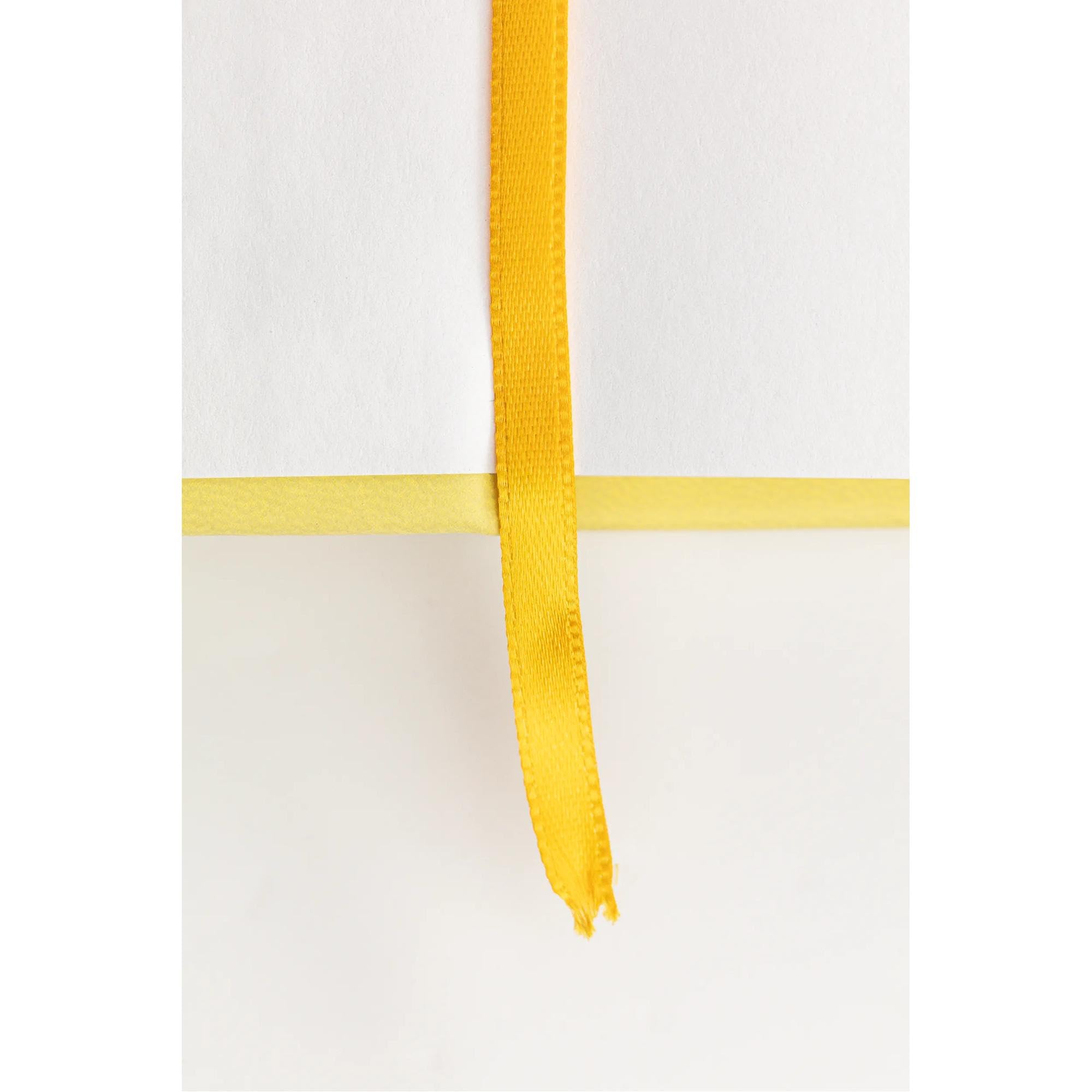 Darwi For You DF80014210002C - Szkicownik szyty 14x21 cm 140 g - 80 arkuszy papieru do rysunku - twarda okładka jasnożółta