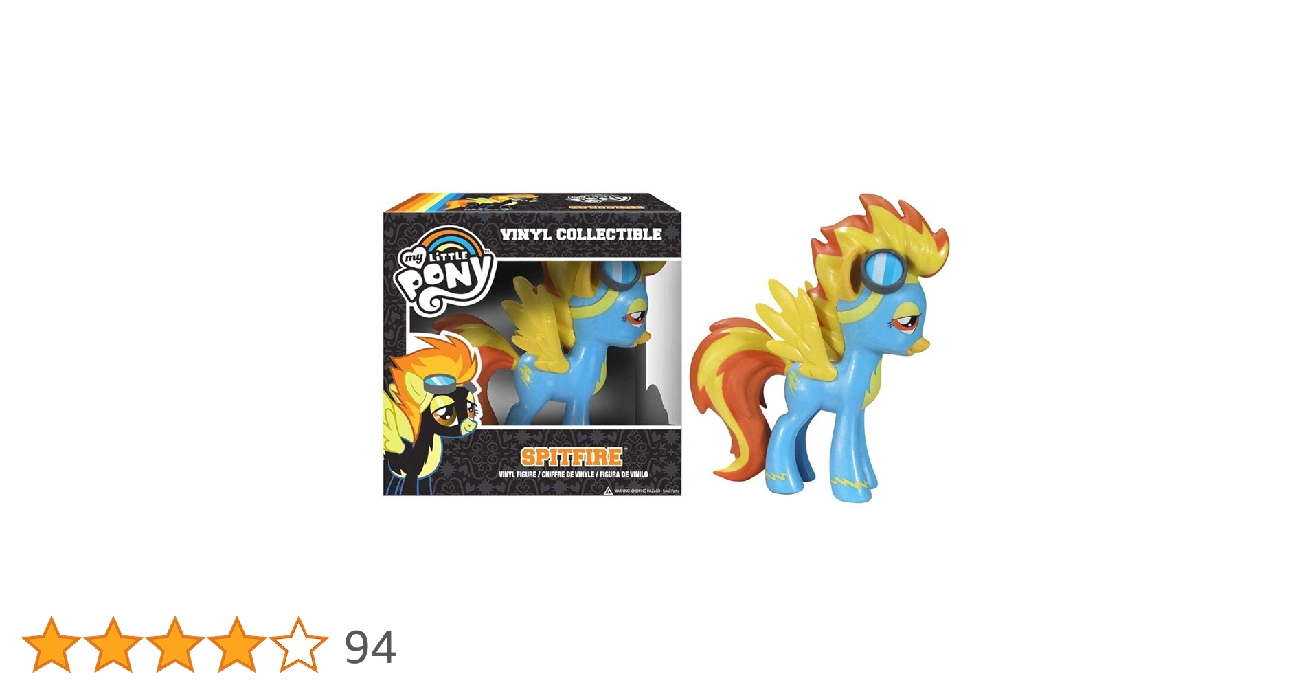 Funko POP My Little Pony: Spitfire Vinyl Figure Toy, Figures