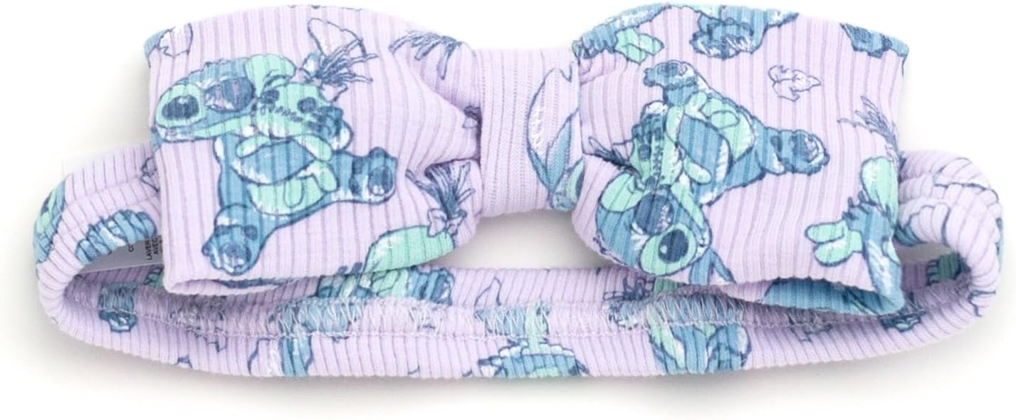 Disney Baby Girls Ribbed Bodysuit, Jogger Pants & Headband 3 Piece Outfit Set Newborn to Infant Sizes (Newborn - 24 Months) - Image 6